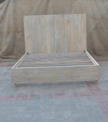 SOLID WOOD Queen bed