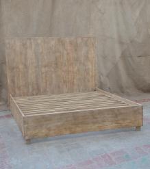 SOLID WOOD Queen bed