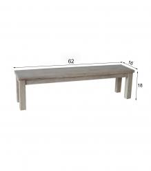 SOLID WOOD BENCH