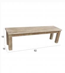 SOLID WOOD BENCH