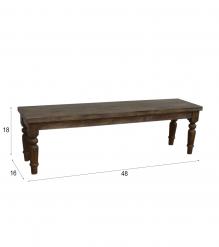 SOLID WOOD BENCH