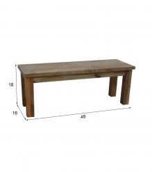 SOLID WOOD BENCH