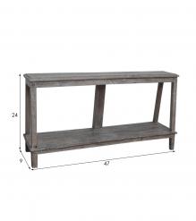 VINTAGE RECLAIMED TEAK DISPLAY