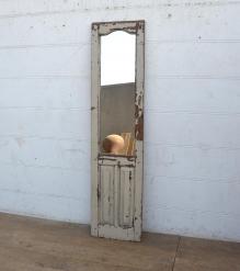 RECLAIMED SOLID WOOD PANEL MIRROR