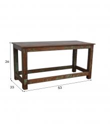 RECLAIMED TEAK CONSOLE TABLE 