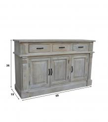 WOODEN SIDEBOARD
