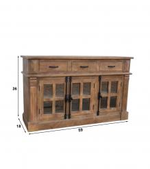 WOODEN SIDEBOARD