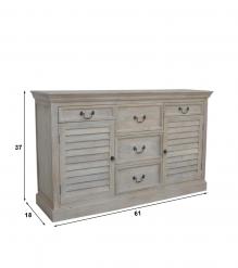 WOODEN SIDEBOARD