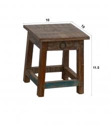 WOODEN STOOL