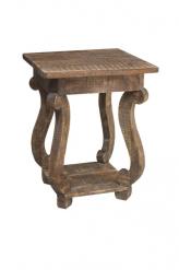 SOLID WOOD SIDE TABLE END TABLE