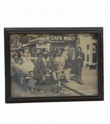 WOOD FRAMED PRINT