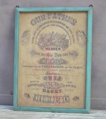 WOOD FRAMED PRINT