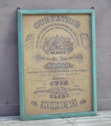 WOOD FRAMED PRINT