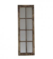 SOLID RECLAIMED WOOD WINDOW MIRROR