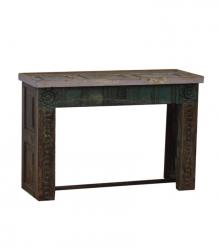 SOLID RECLAIMED TEAK WOOD CONSOLE TABLE