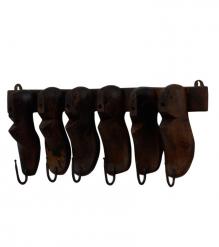 VINTAGE SHOE LASTS WALL HANGER