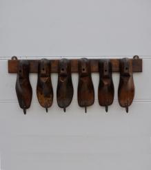VINTAGE SHOE LASTS WALL HANGER