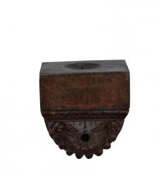 WOODEN CANDLE STAND