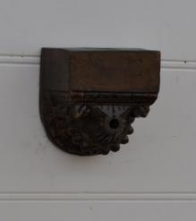 WOODEN CANDLE STAND