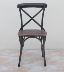 IRON WOODEN CHAIR