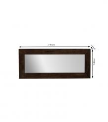 SOLID WOOD RECTANGULAR MIRROR & FRAME