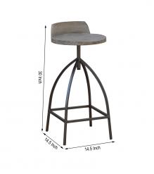 IRON BAR STOOL