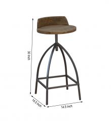 IRON BAR STOOL