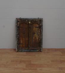 SOLID RECLAIMED TEAK WINDOW MIRROR & FRAME