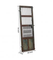 SOLID WOOD & IRON DOOR