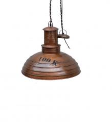 METAL PENDANT CEILING FIXTURE