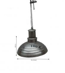 METAL PENDANT CEILING FIXTURE