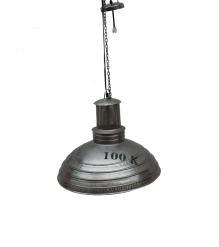 METAL PENDANT CEILING FIXTURE