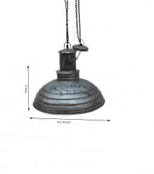 METAL PENDANT CEILING FIXTURE