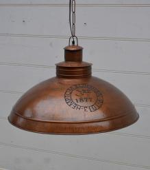 METAL PENDANT CEILING FIXTURE
