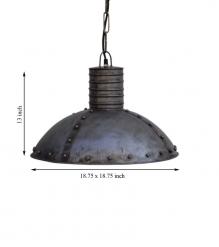 METAL PENDANT CEILING FIXTURE