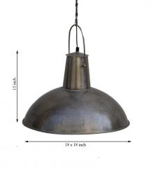 METAL PENDANT CEILING FIXTURE