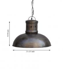 METAL PENDANT CEILING FIXTURE