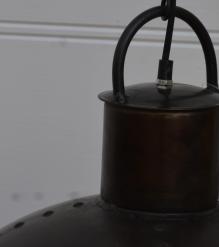 METAL HANGING LIGHT W/ RIVETS