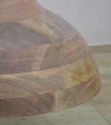 HANDCRAFTED SOLID WOOD PENDANT LIGHT