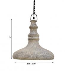 Wooden Hanging Pendant Light