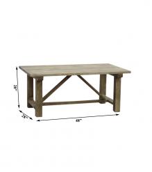 SOLID WOOD COFFEE TABLE
