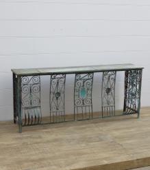 WDN+IRON CONSOLE TABLE