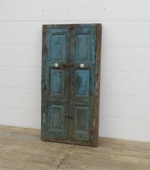 RECLAIMED TEAK 2 DOOR FRAME W/ MIRROR