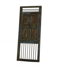 SOLID WOOD & IRON DOOR 