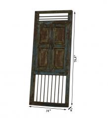 SOLID WOOD & IRON DOOR 