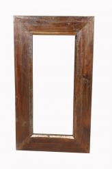 SOLID WOOD RECTANGULAR FRAME MIRROR