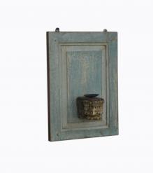 WOODEN WALL CANDEL