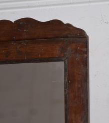WOODEN WALL MIRROR 