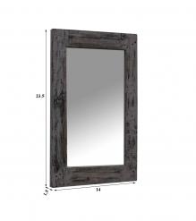 SOLID RECLAIMED WOOD MIRROR & FRAME