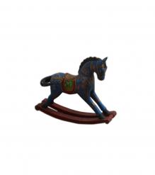 WOODEN ROCKING HORSE
